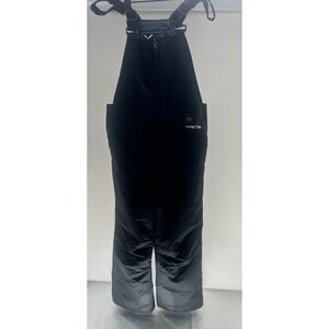 Arctix Kids Black Ski Snow Pants‎ Bib Overalls Size Large